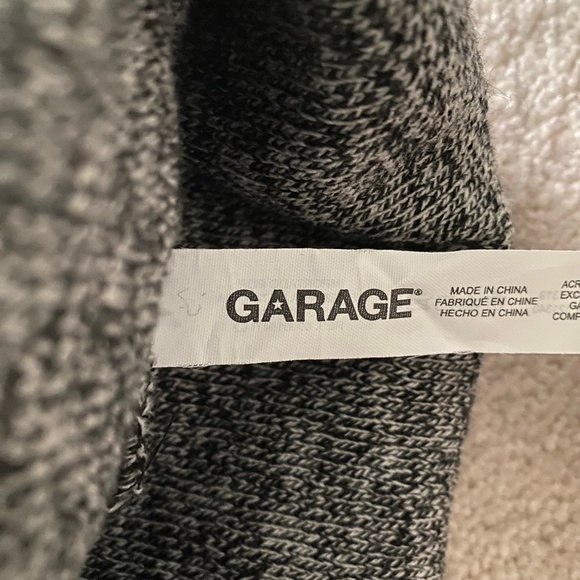 Garage Grey Pom-Pom Hat - Picture 2 of 2